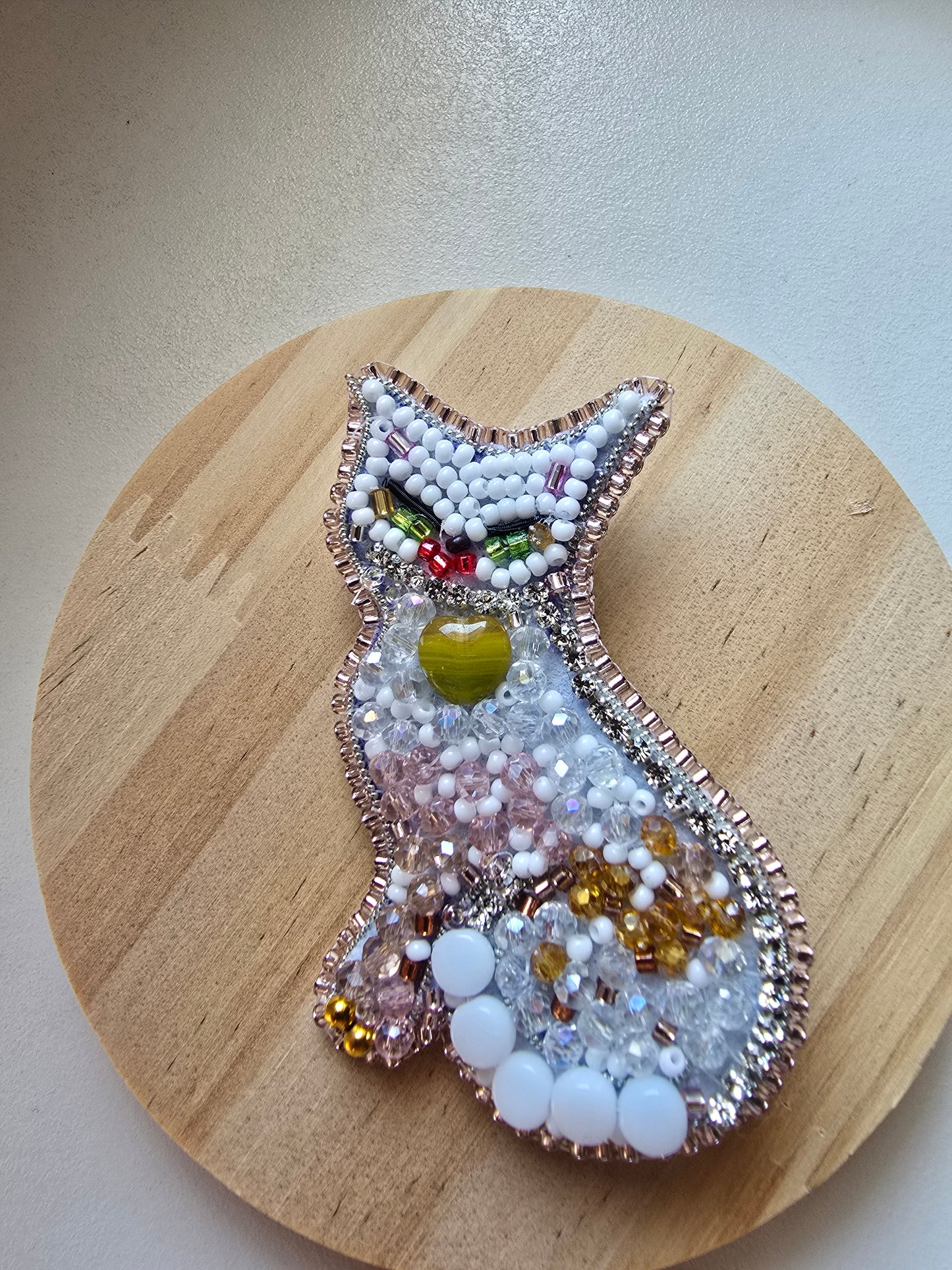 Broșă Kitty Cat