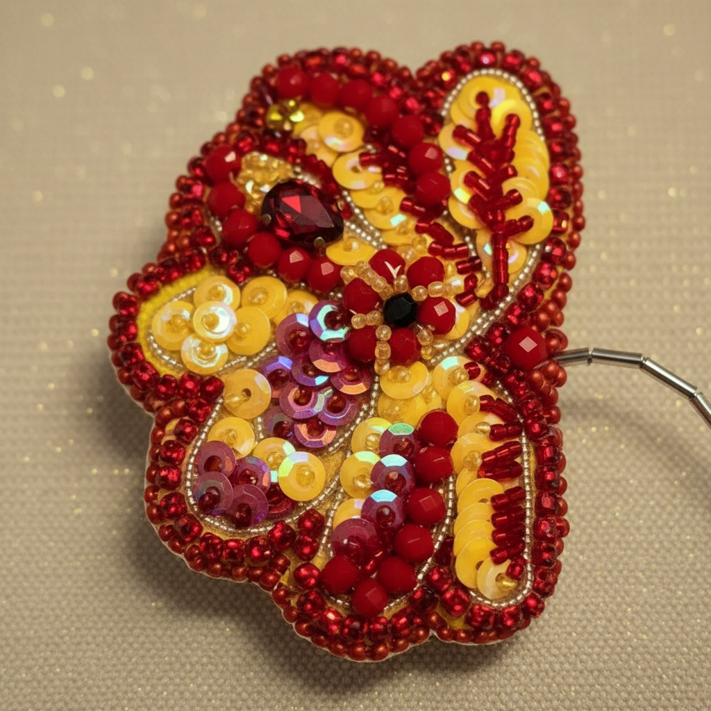Close-up Brooch